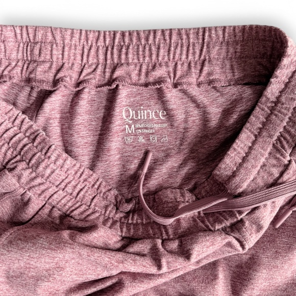 Quince Flowknit Mid-Rise Jogger Women’s medium, marbled rose - Picture 3 of 7
